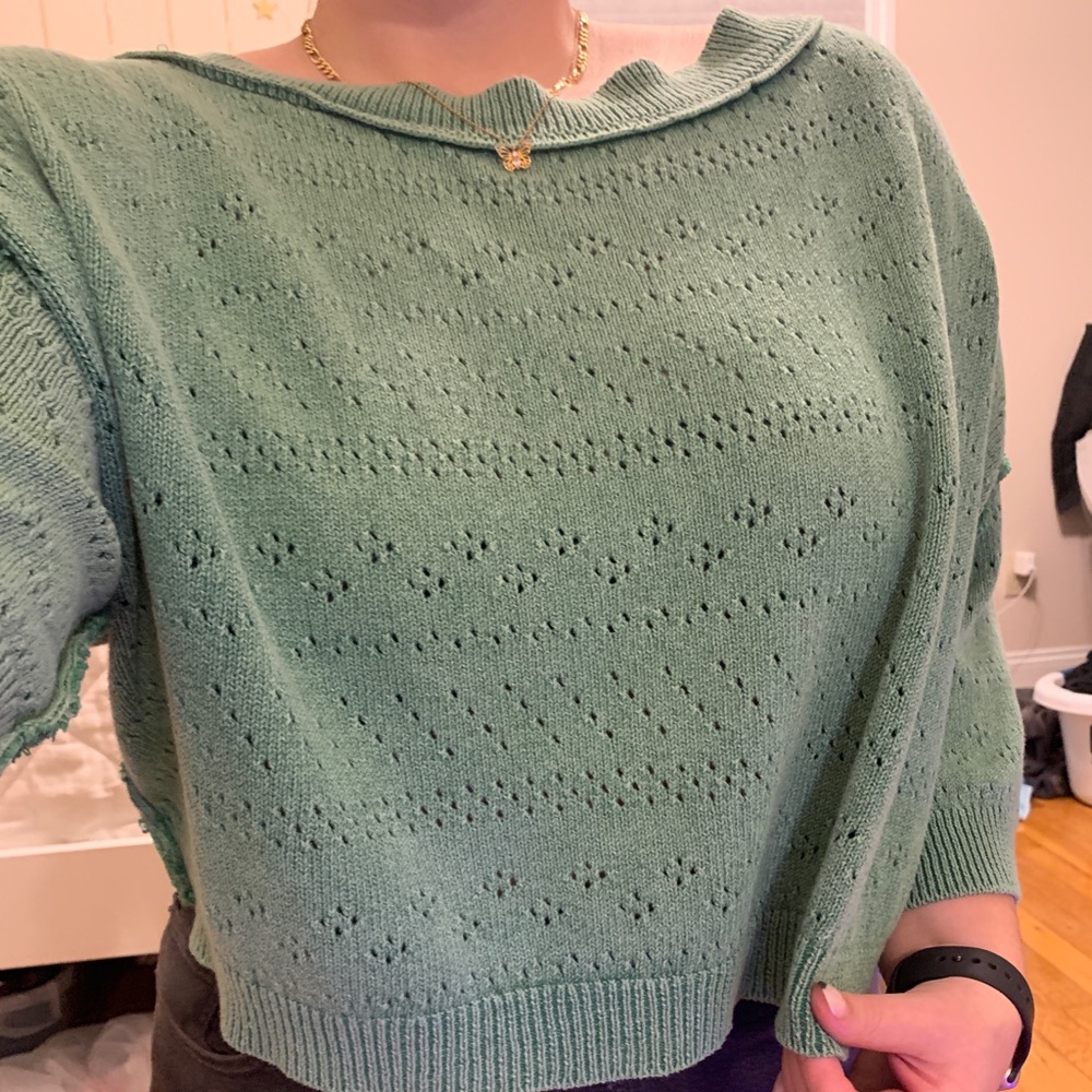 Cropped sweater